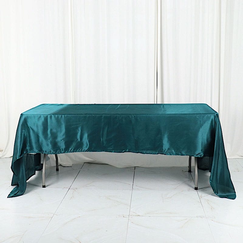 60" x 126" Satin Rectangular Tablecloth