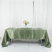 60" x 126" Satin Rectangular Tablecloth