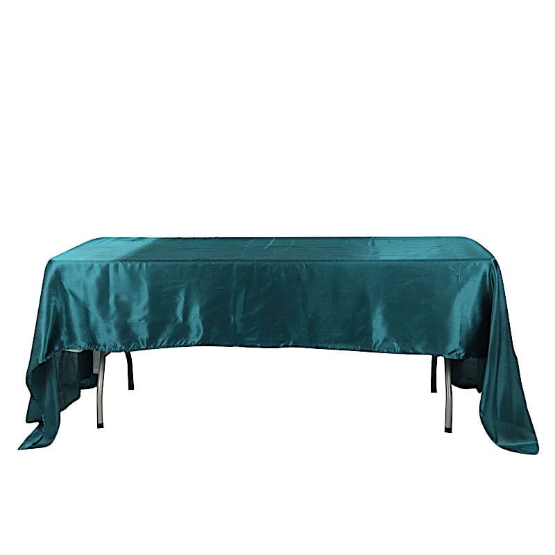 60" x 126" Satin Rectangular Tablecloth
