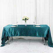 60" x 126" Satin Rectangular Tablecloth