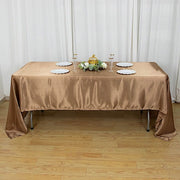 60" x 126" Satin Rectangular Tablecloth