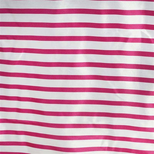 60" x 126" Satin Stripes Rectangular Tablecloth