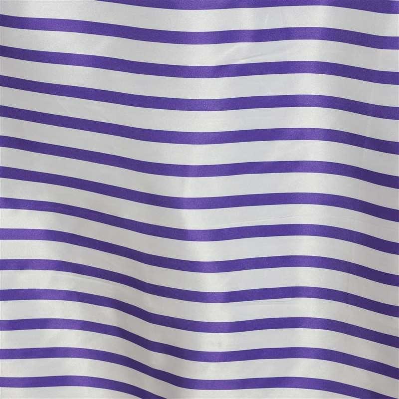 60" x 126" Satin Stripes Rectangular Tablecloth