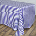 60" x 126" Satin Stripes Rectangular Tablecloth TAB_14_60126_PURP
