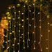 60" x 35" long Fairy Lights Backdrops Garland - LED Warm White LEDSTR03_CLR