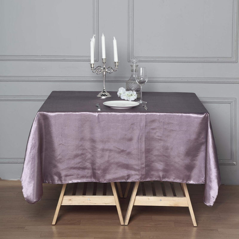 60" x 60" Satin Table Overlay