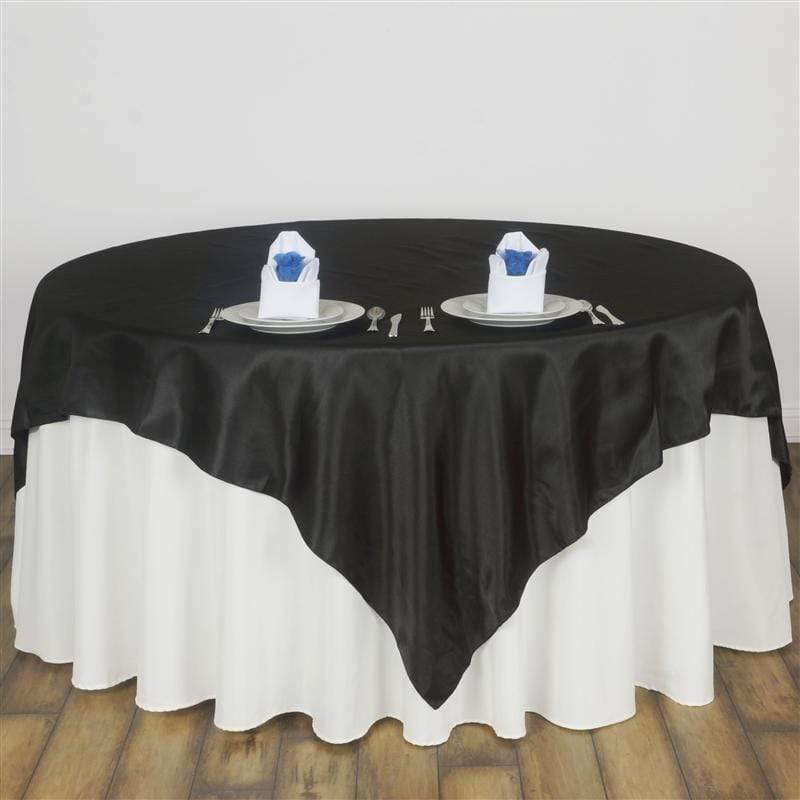 60" x 60" Satin Table Overlay