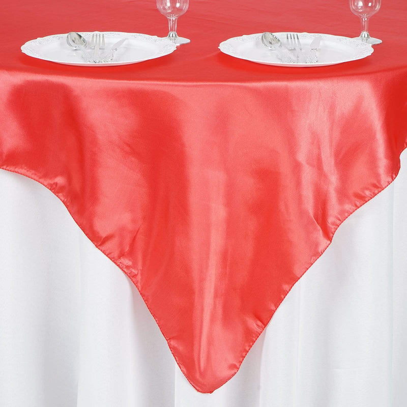 60" x 60" Satin Table Overlay