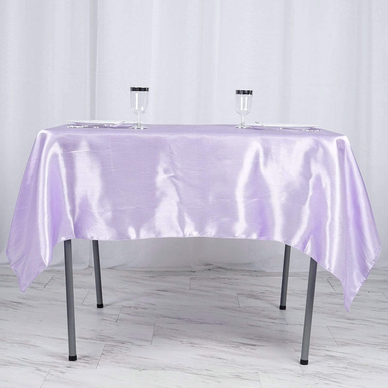 60" x 60" Satin Table Overlay