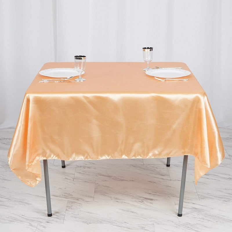 60" x 60" Satin Table Overlay