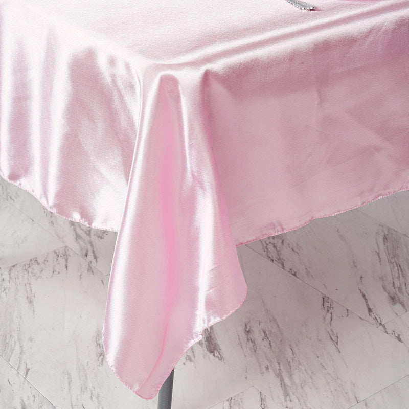 60" x 60" Satin Table Overlay