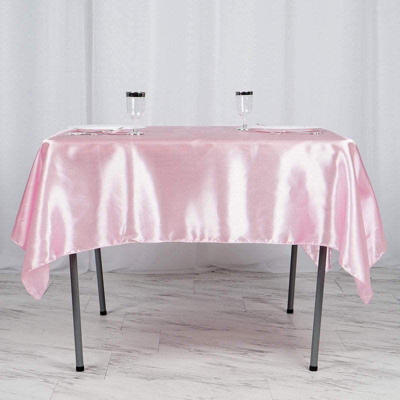 60" x 60" Satin Table Overlay