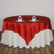 60" x 60" Satin Table Overlay