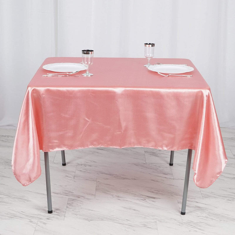 60" x 60" Satin Table Overlay