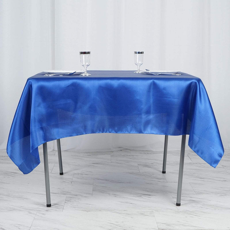 60" x 60" Satin Table Overlay