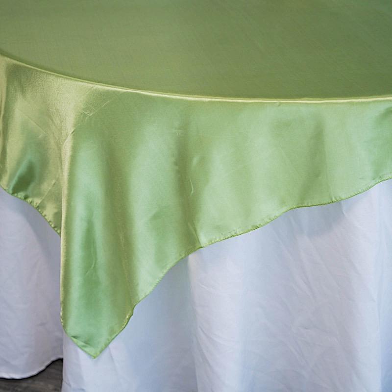 60" x 60" Satin Table Overlay