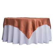 60" x 60" Satin Table Overlay