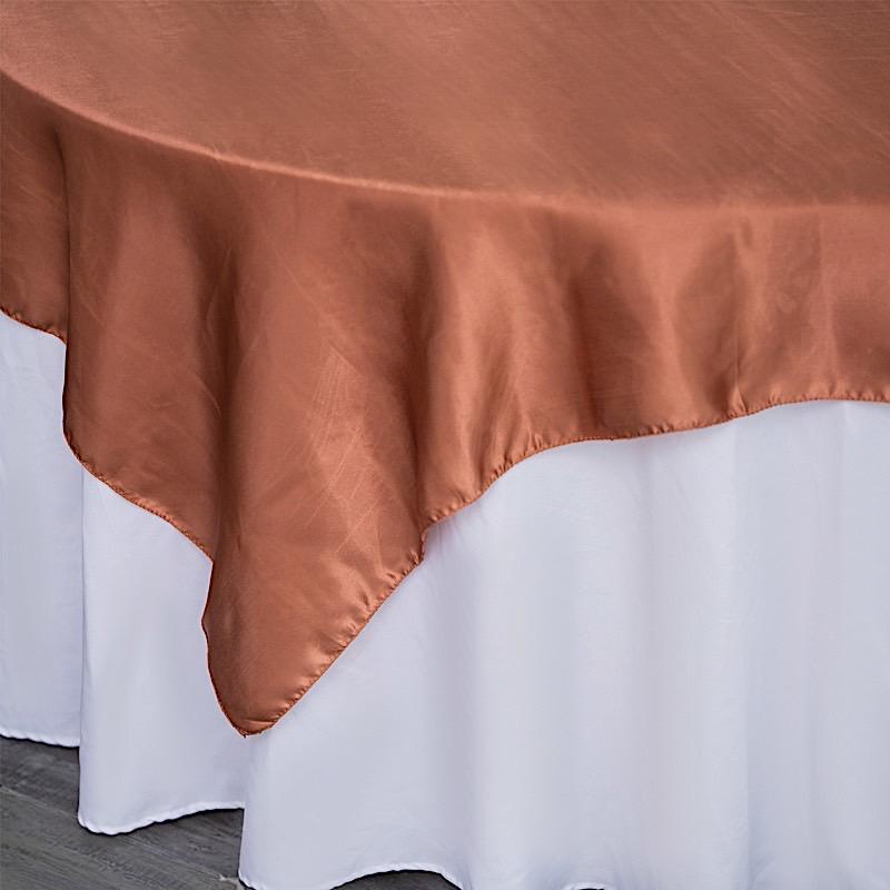 60" x 60" Satin Table Overlay