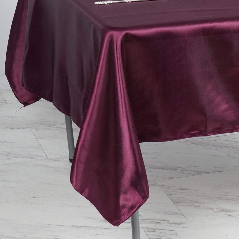 60" x 60" Satin Table Overlay
