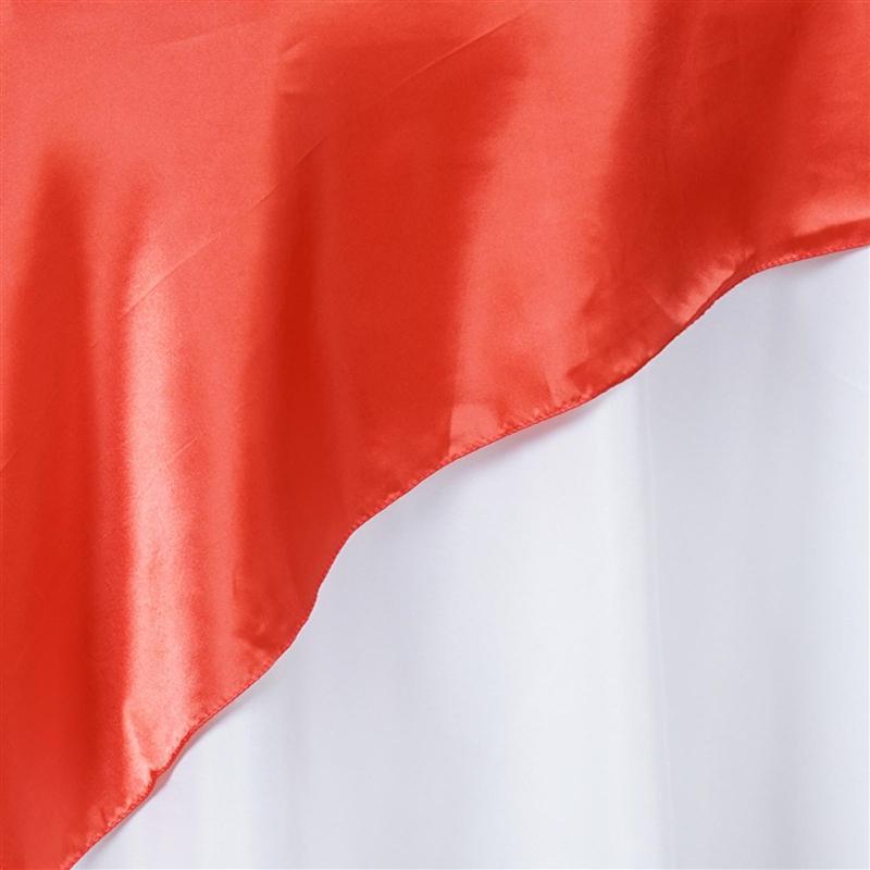 60" x 60" Satin Table Overlay
