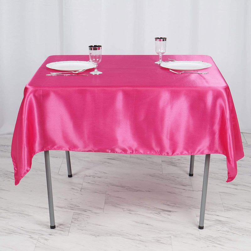 60" x 60" Satin Table Overlay