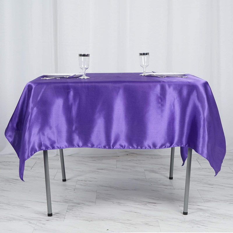 60" x 60" Satin Table Overlay