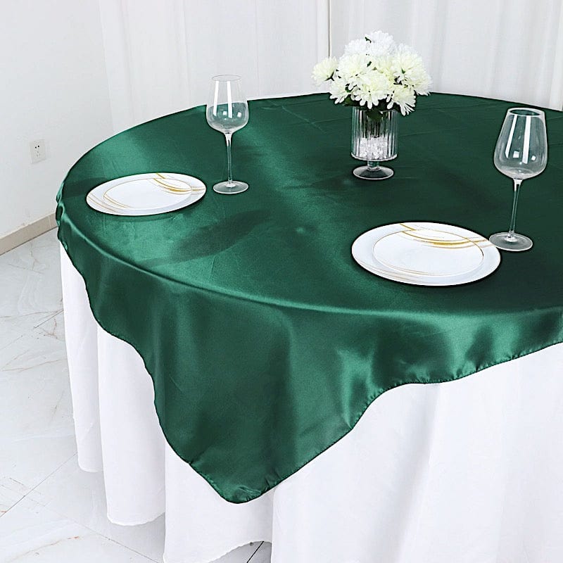 60" x 60" Satin Table Overlay
