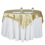 60" x 60" Satin Table Overlay
