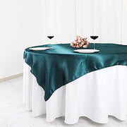 60" x 60" Satin Table Overlay