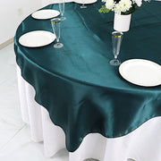 60" x 60" Satin Table Overlay