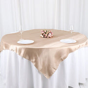 60" x 60" Satin Table Overlay