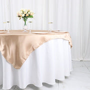 60" x 60" Satin Table Overlay