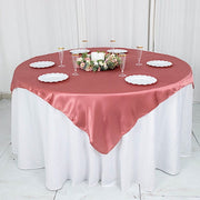 60" x 60" Satin Table Overlay