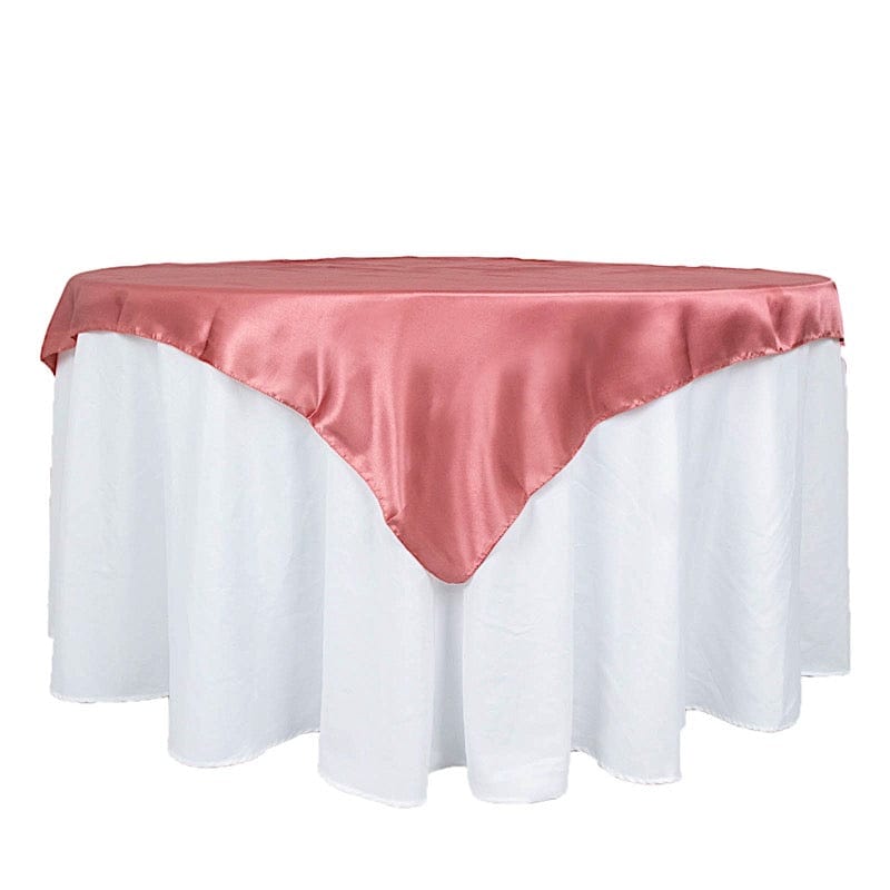 60" x 60" Satin Table Overlay