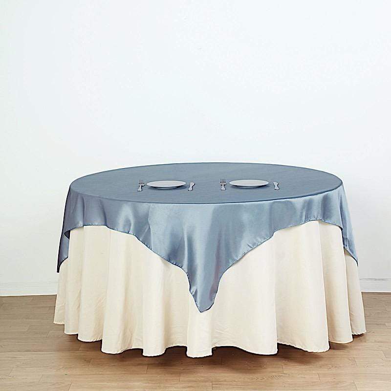 60" x 60" Satin Table Overlay LAY60_STN_086