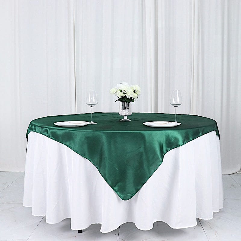 60" x 60" Satin Table Overlay LAY60_STN_HUNT