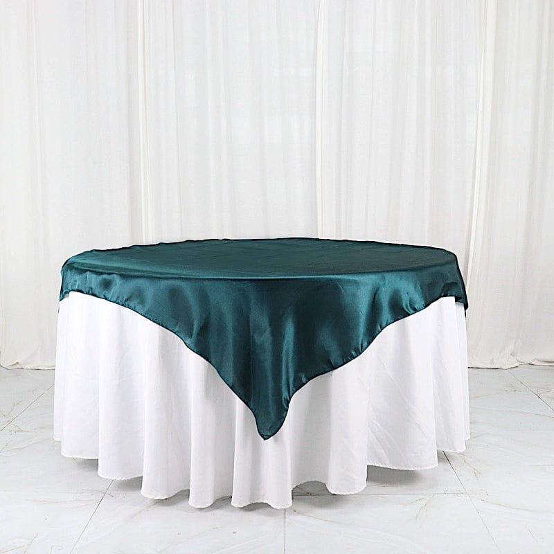 60" x 60" Satin Table Overlay LAY60_STN_PCOK