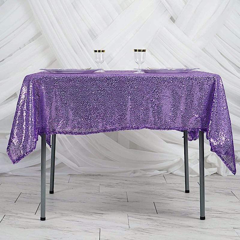 60" x 60" Sequined Table Overlay