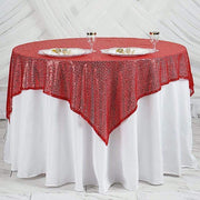 60" x 60" Sequined Table Overlay