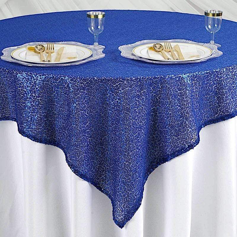 60" x 60" Sequined Table Overlay