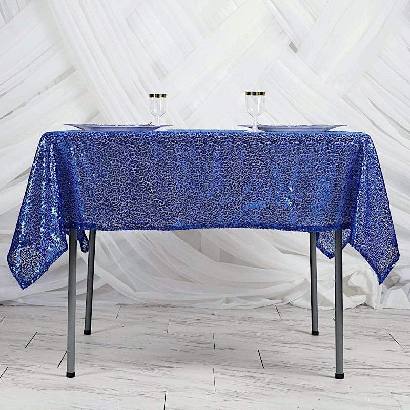 60" x 60" Sequined Table Overlay