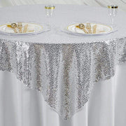 60" x 60" Sequined Table Overlay