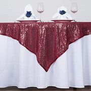 60" x 60" Sequined Table Overlay