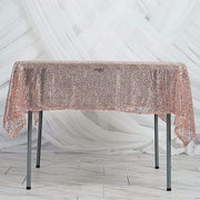 60" x 60" Sequined Table Overlay