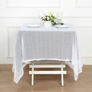 60" x 60" Sequined Table Overlay