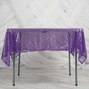 60" x 60" Sequined Table Overlay