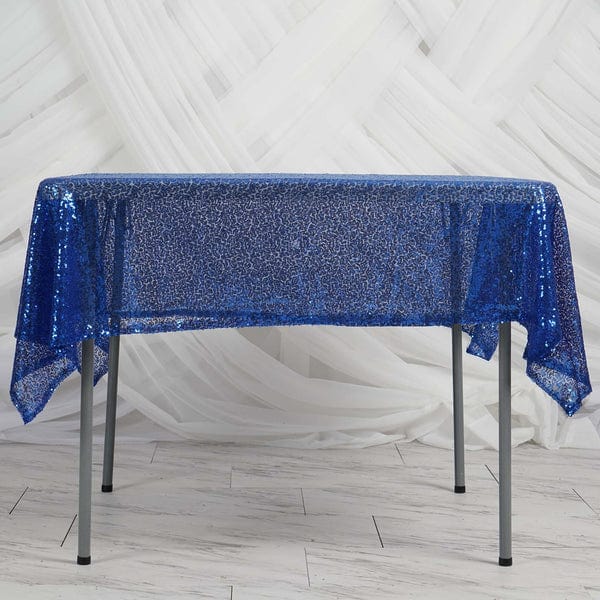 60" x 60" Sequined Table Overlay