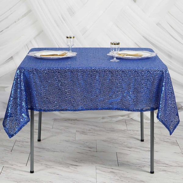 60" x 60" Sequined Table Overlay