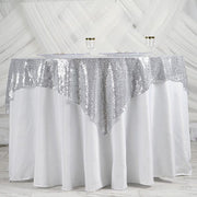 60" x 60" Sequined Table Overlay