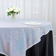 60" x 60" Sequined Table Overlay